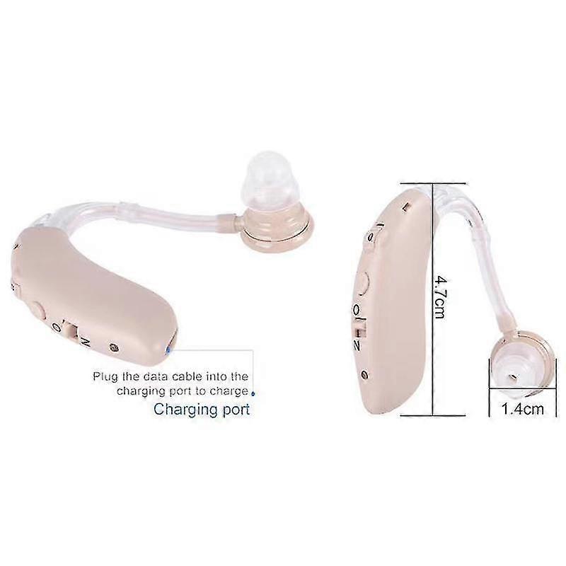 Mini  adjustable bluetooth hearing aid  for the elderly device tone sound amplifier portable usb