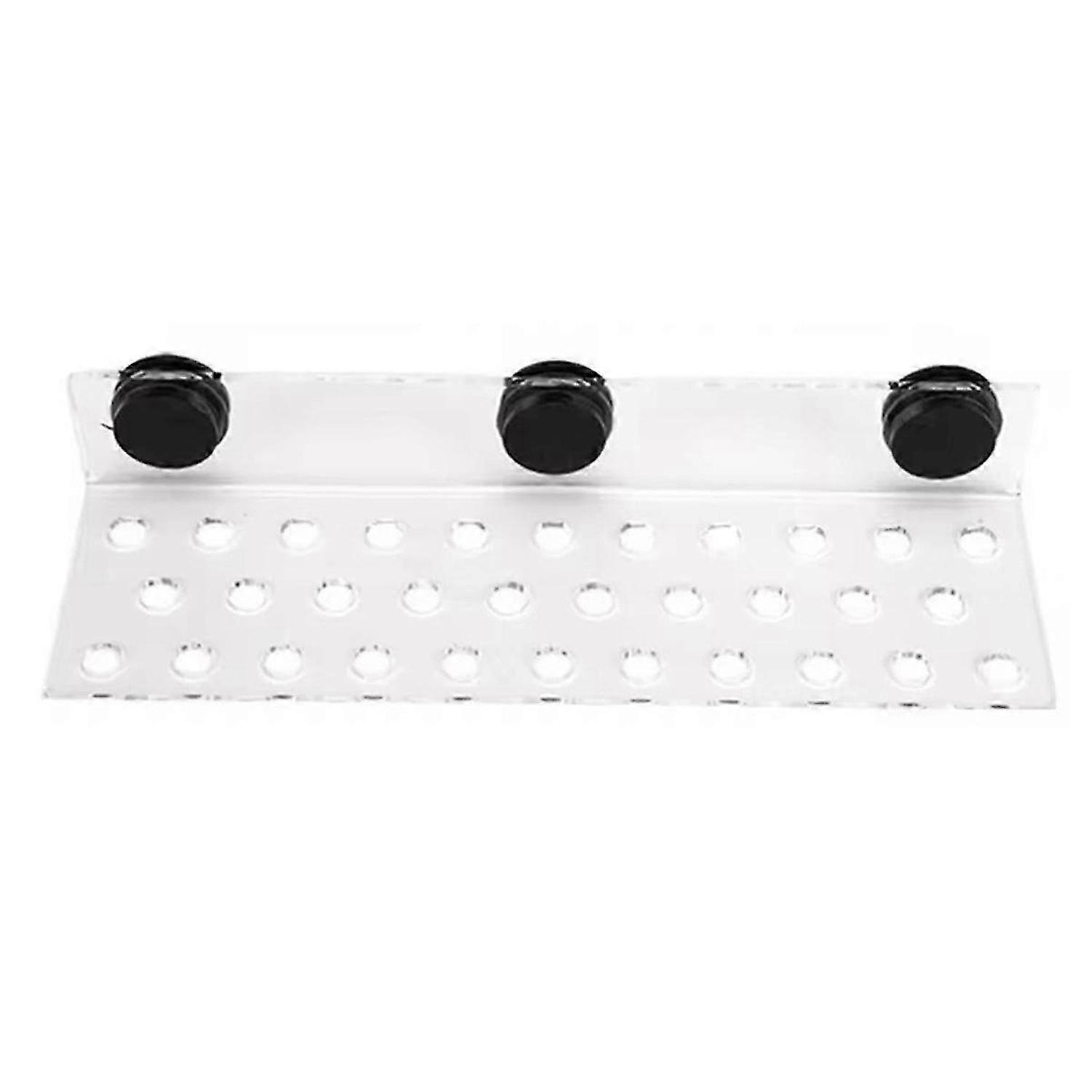 Support de corail acrylique Aquarium Poisson Corail support Support Acrylique Forte aspiration Corail Frag Rack Support Corail 32 Trou