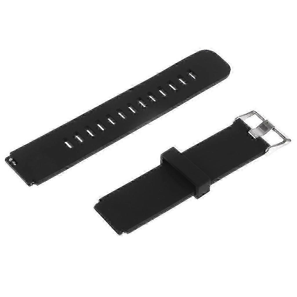 Quick-Release Silicone Smart Watch Band with Replaceable Spring Bar