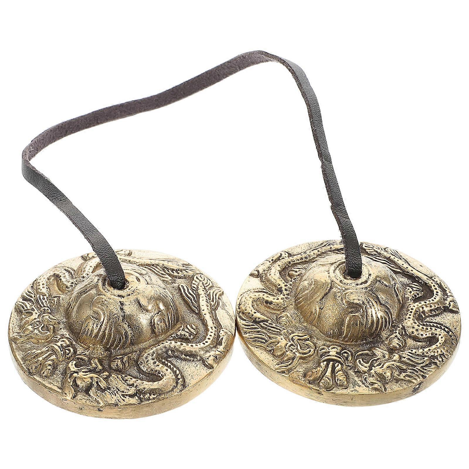 Meditation Bells Tingsha Cymbals for Mindfulness Practices 5Pcs