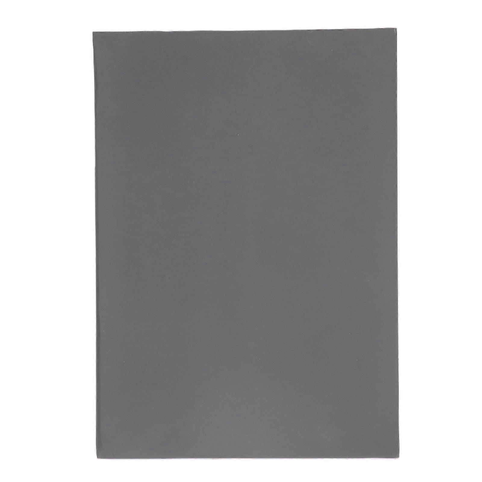 Rubber Stamp Sheet Dark Gray A4 Size Soft Rubber Carving Block for Laser Cutting Engraving Machine