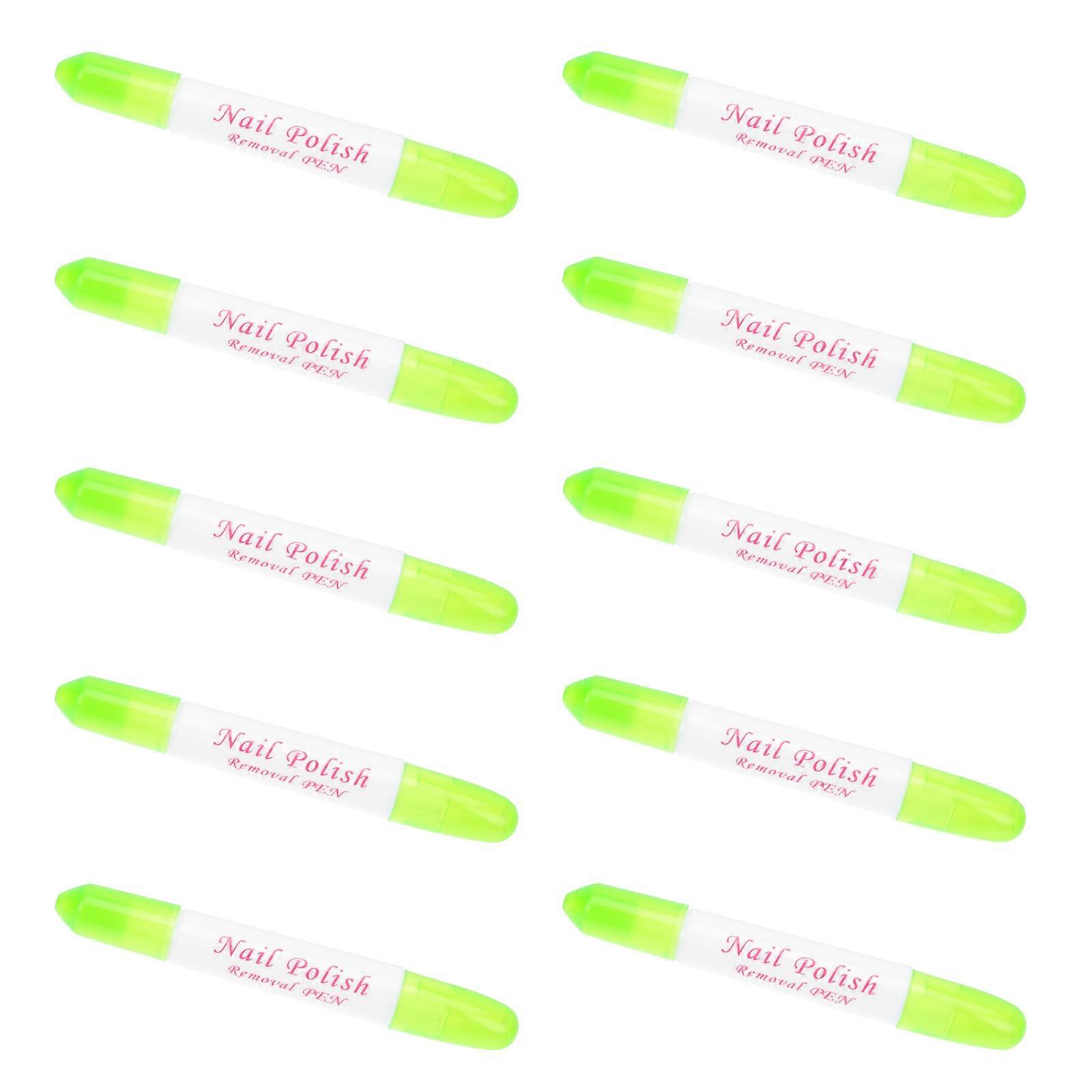 Nail Polish Remover Pen for Manicure Including 10Pcs Correction Using Pens