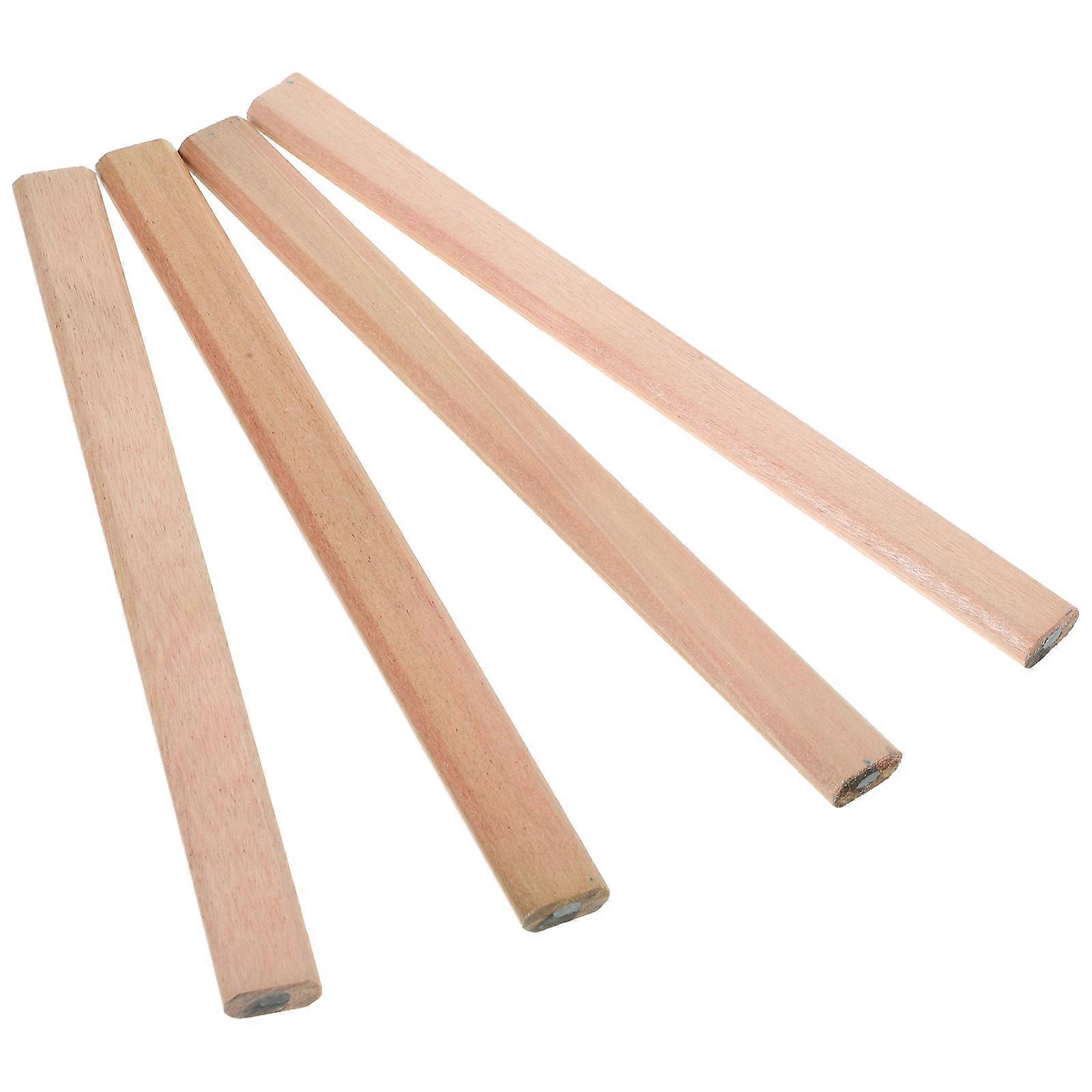 Woodworking Pencil Carpenter Pencil for Writing Use 4Pcs Carpenter Supplies