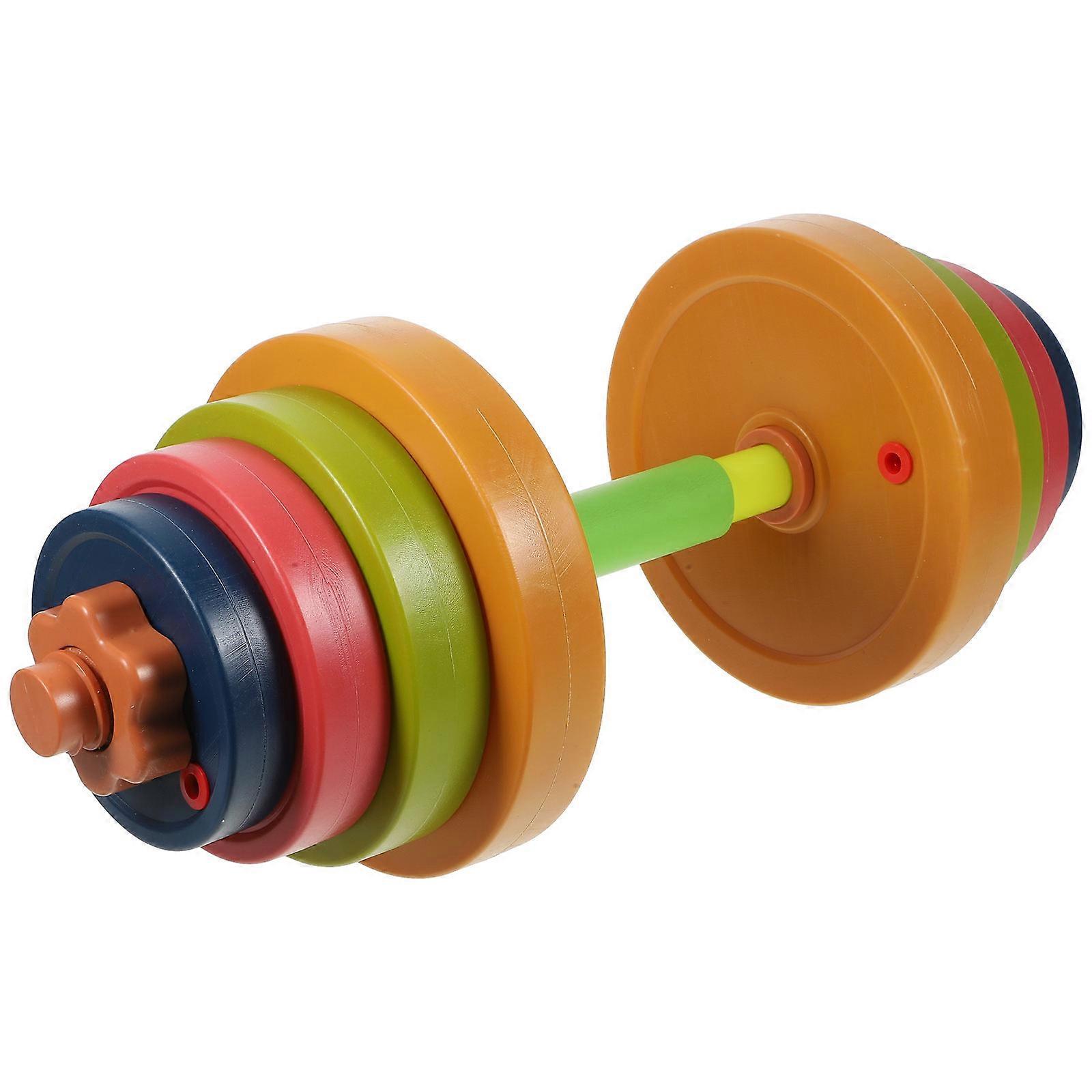 Plastic Adjustable Dumbbell Portable Kids Hand Bar for Children