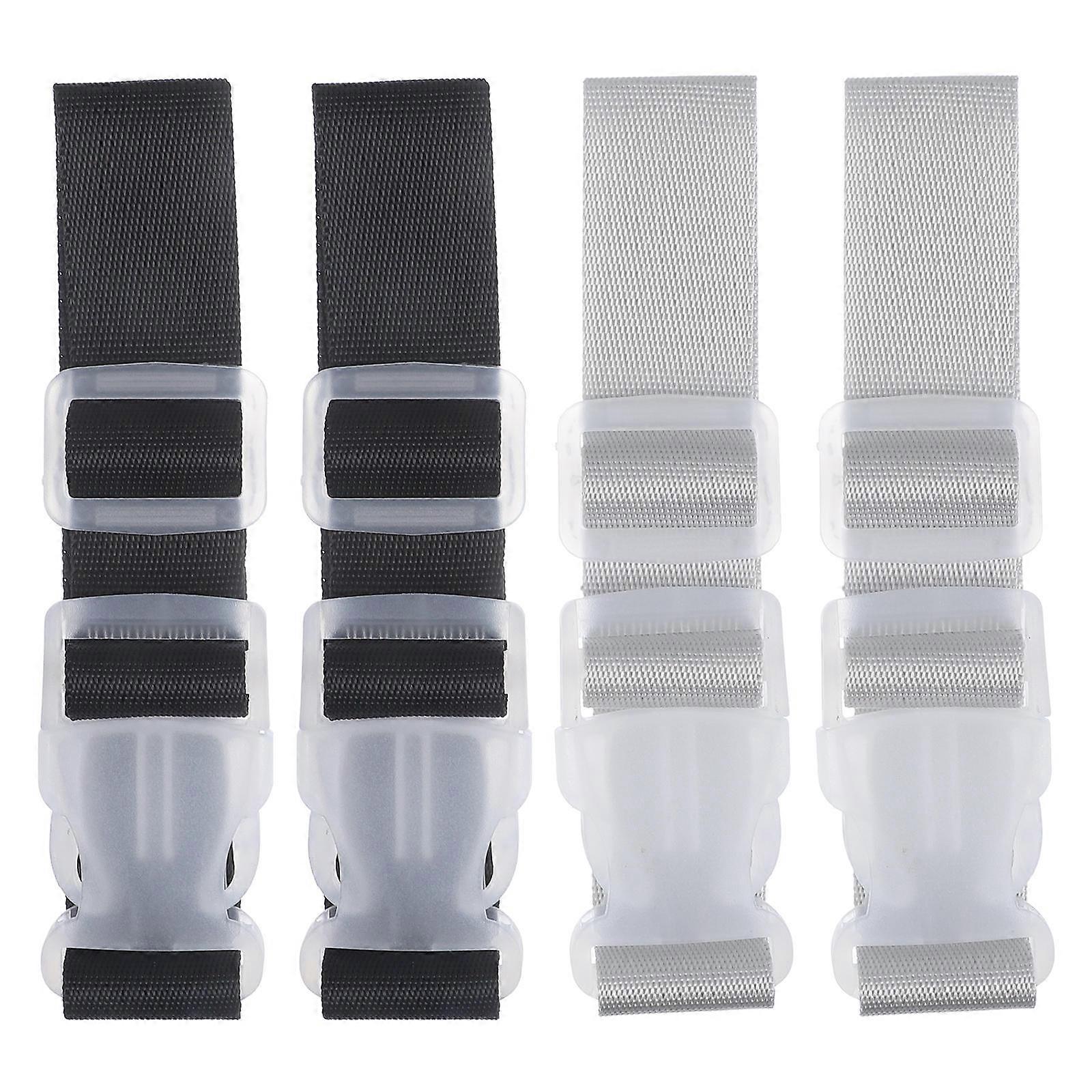 Travel Luggage Straps Adjustable Suitcase Buckle Belts for 12Pcs Set