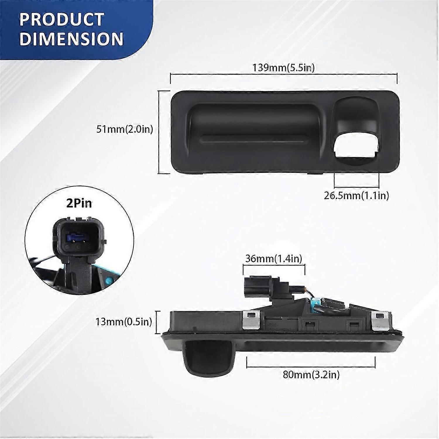 Trunk Release Button for G80 Sedan 2015-2020 81260B10104X 81260-B10104X Switch
