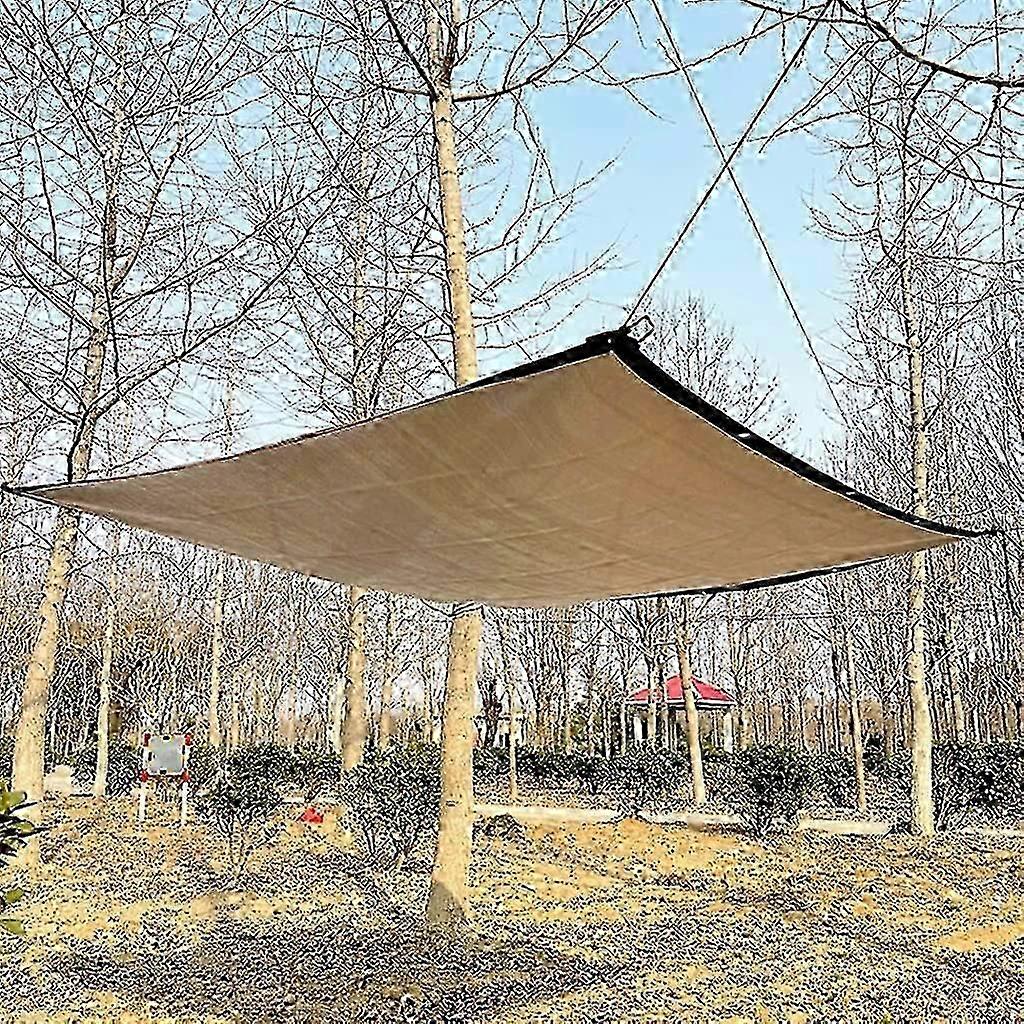 Yellow 2m x 4m Rectangular Shade Net for Outdoor Awnings, Pools, Garages