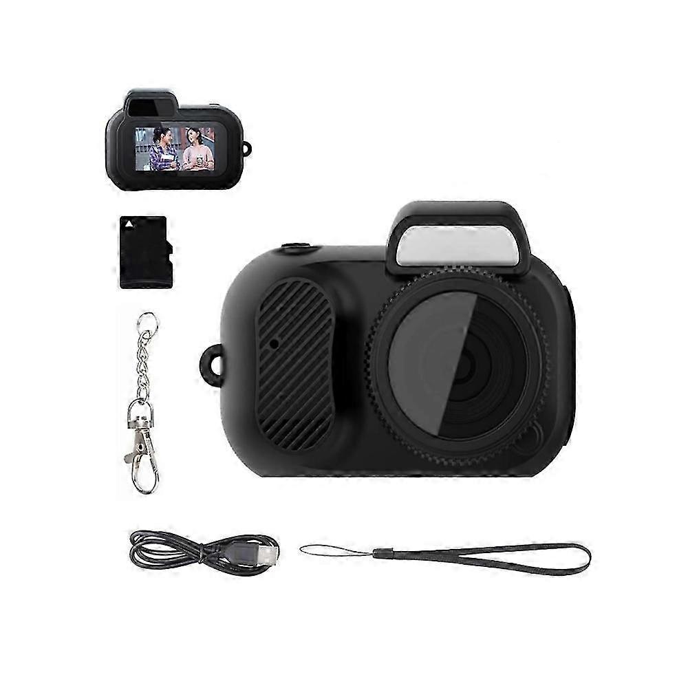 Mini Camera Keychain, 1080p Mini Digital Camera Keychain Nostalgic Camera