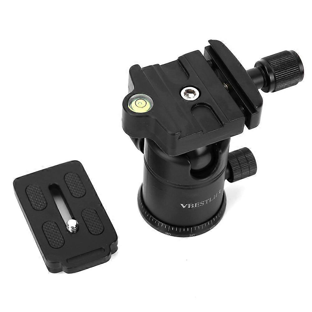 VBESTLIFE 360° Rotatable Camera Panoramic Photography Ball Head with Quick Release Plate
