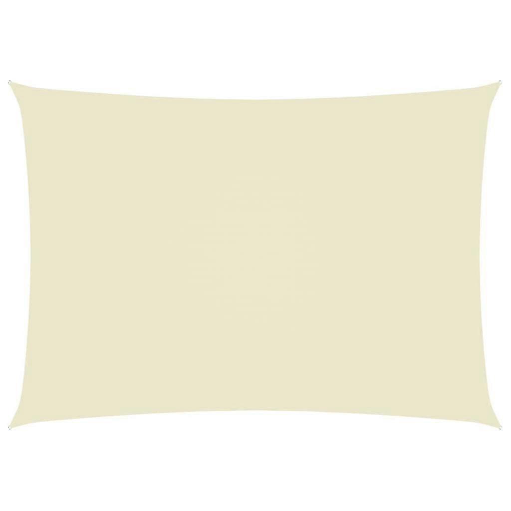 Sunshade Sail Oxford Fabric Rectangular 3x5 M Cream