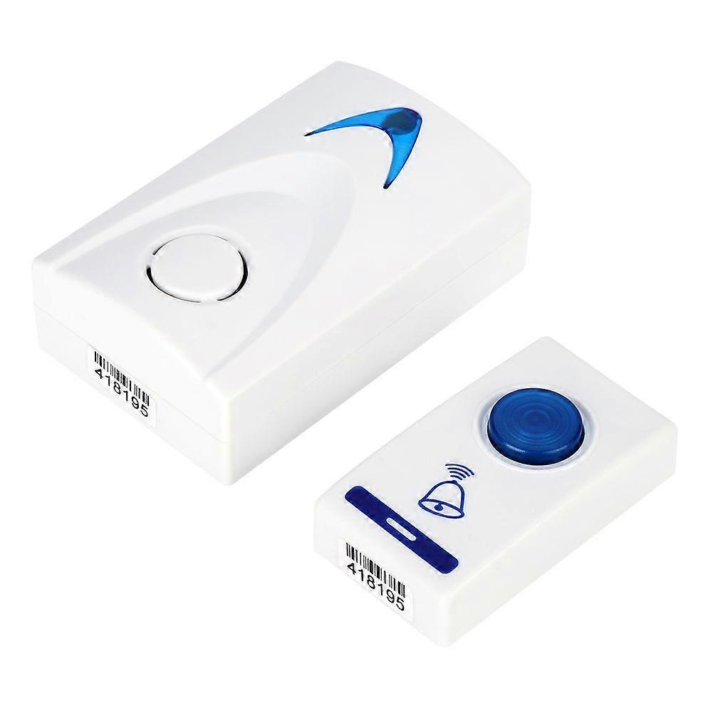 Wireless Romote Music Doorbell Set Includes Receiver and Transmitter for Home Office Security