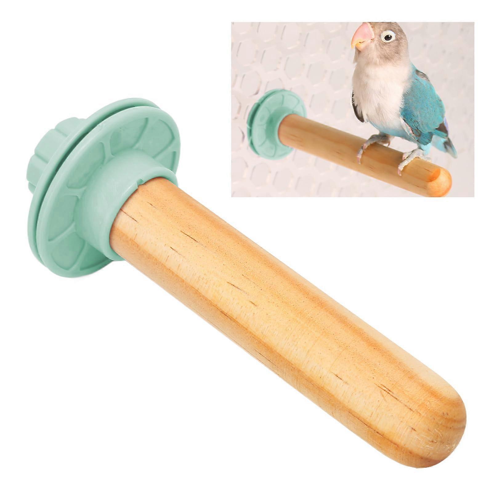 Bird Perch Toy Pine Wood NonToxic For Small And Medium Birds Pino PP 3 Easy Install Foot Exercise Mental Stimulation
