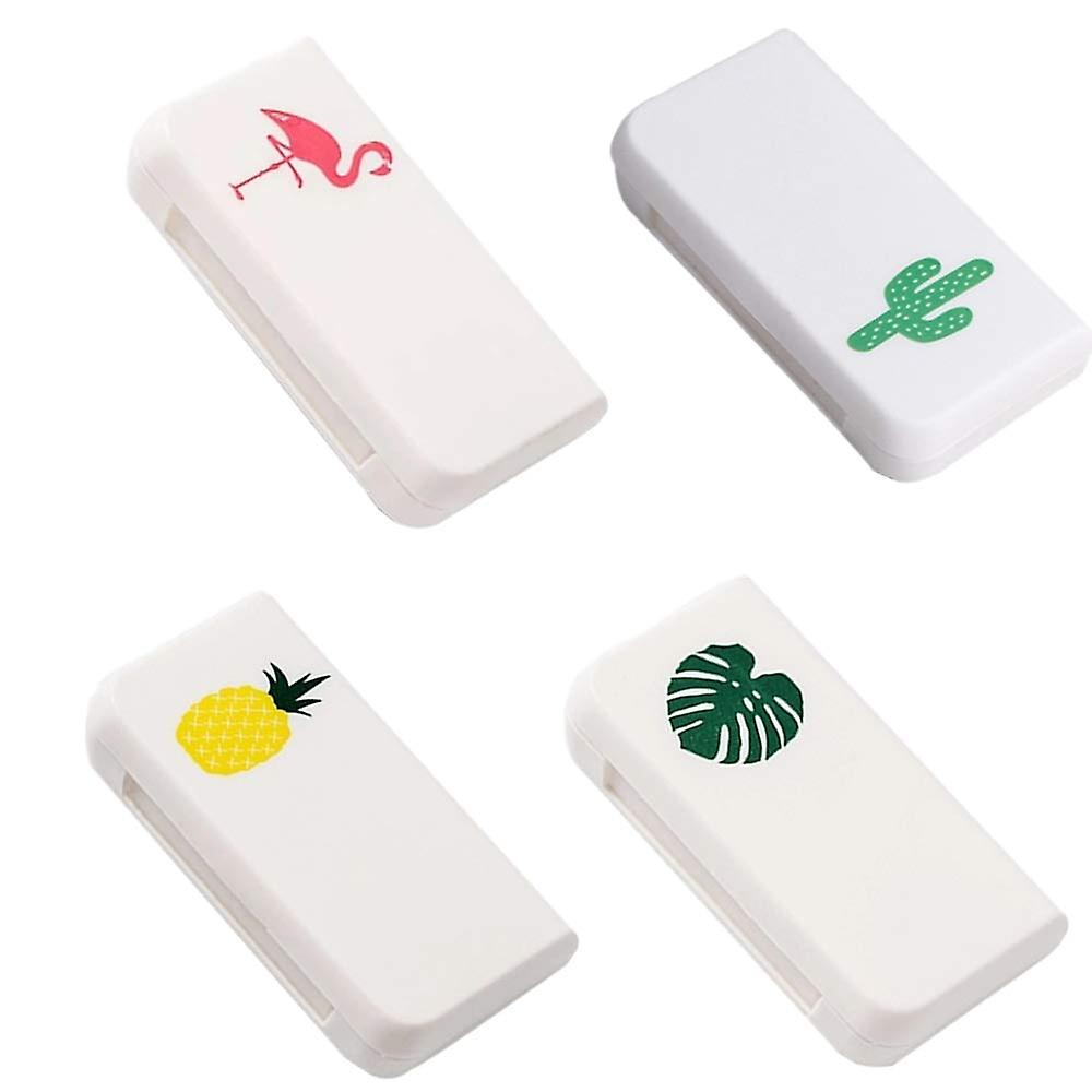 4-pack Mini Waterproof Medication Organizer