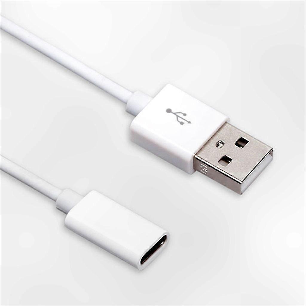 USB 2.0 to USB-C Female Adapter for Wireless Earbuds Charging Connection Adapter Wire Tool