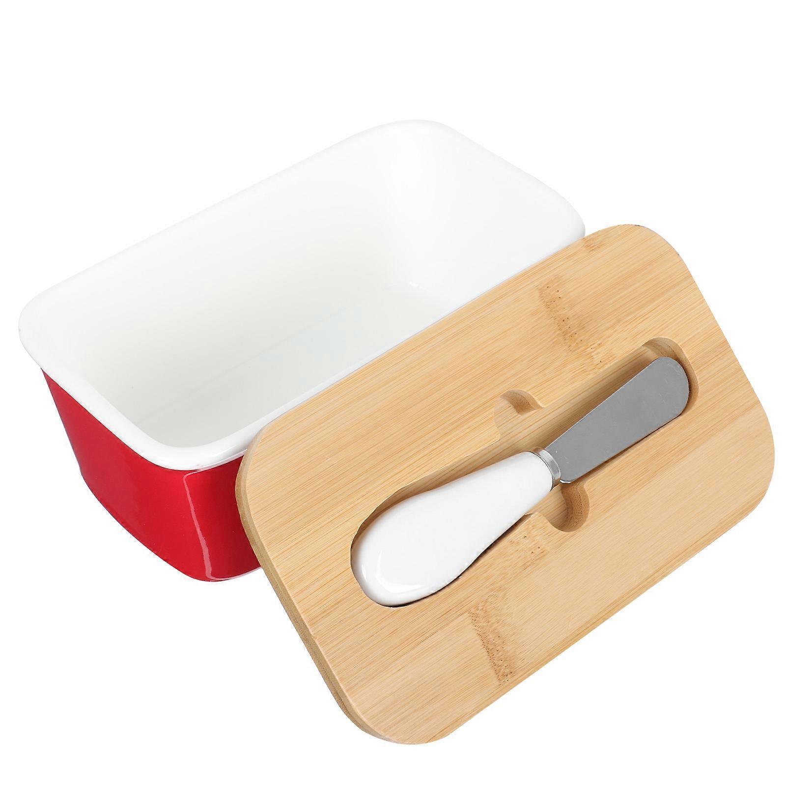 Creative Ceramic Container with Lid for Storage 2Sets with
