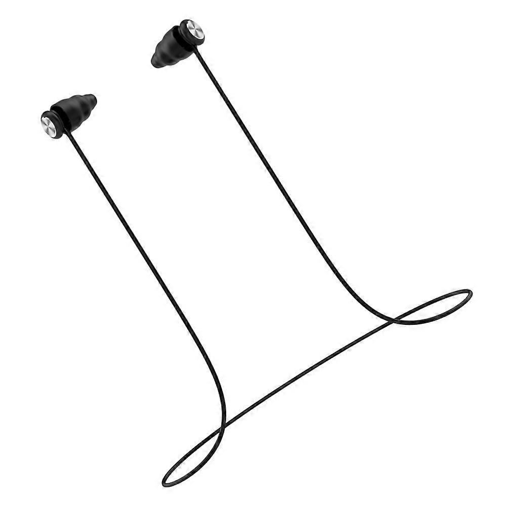Noise Cancelling Black Silicone Earplugs for Sleeping 3Sets