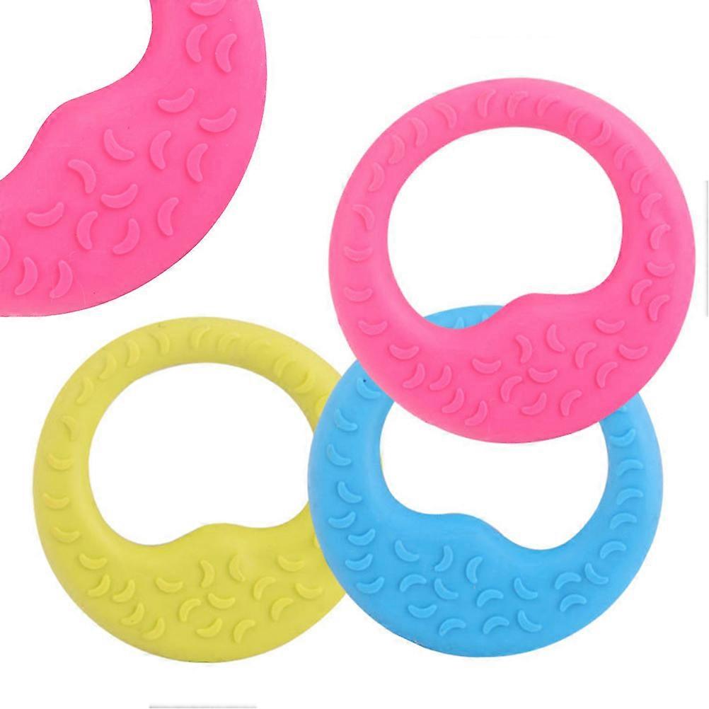Playing Toys for Dog Moon Type Tpr Chew Rings for Dogs 6Pcs Pack