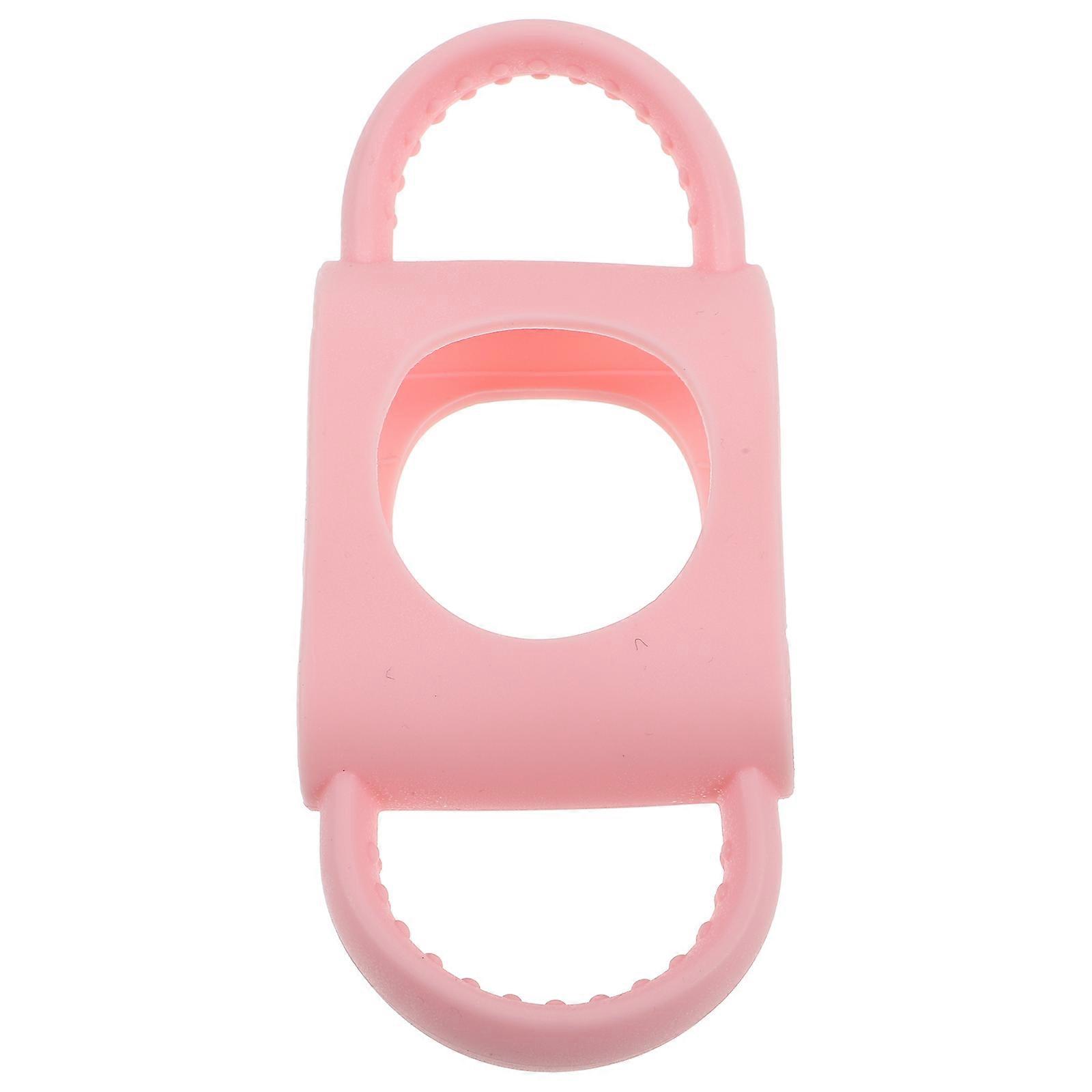 Durable Silicone Baby Bottle Handle Grip for Secure Feeding 5Pcs