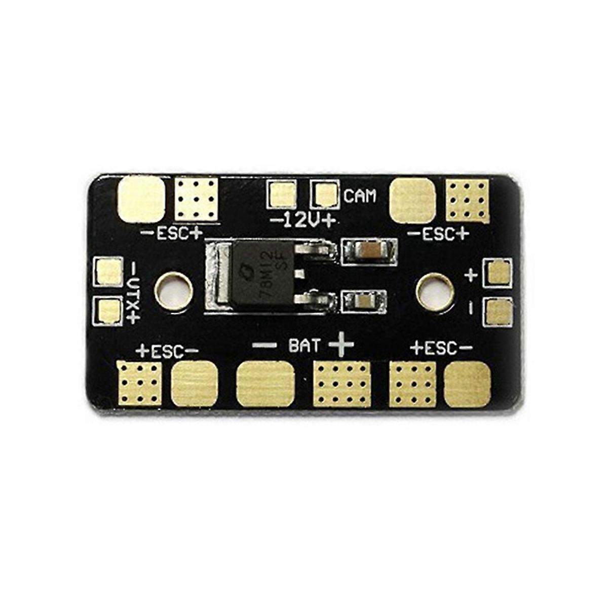 Mini PDB Power Distribution Board with 12V Linear Voltage Regulator DIY Parts for FPV Multicopter FP