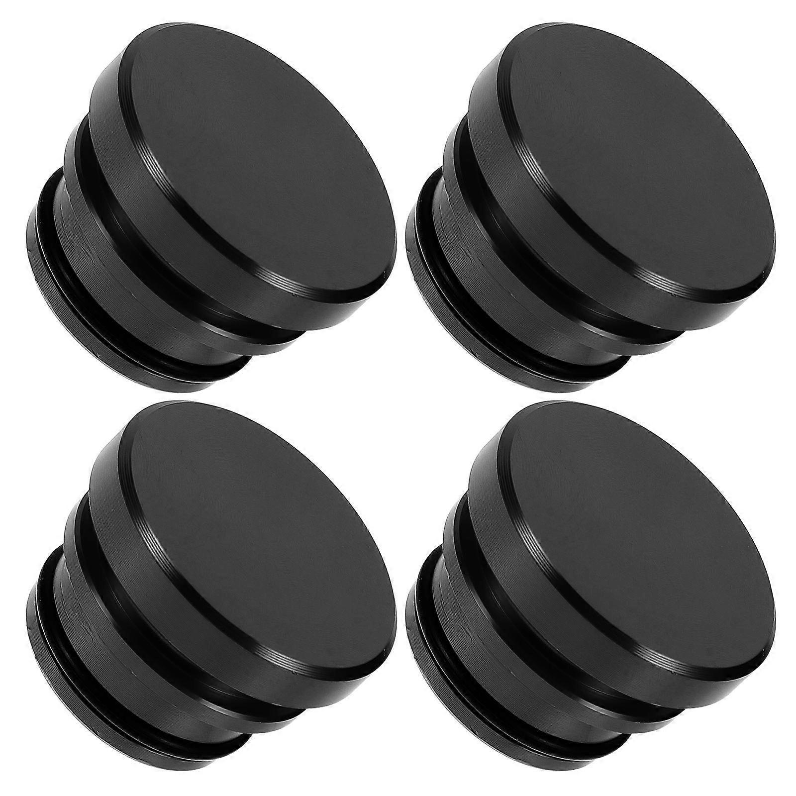 Car Lighter Plug Protective Caps for Socket Cover 12Pcs Black