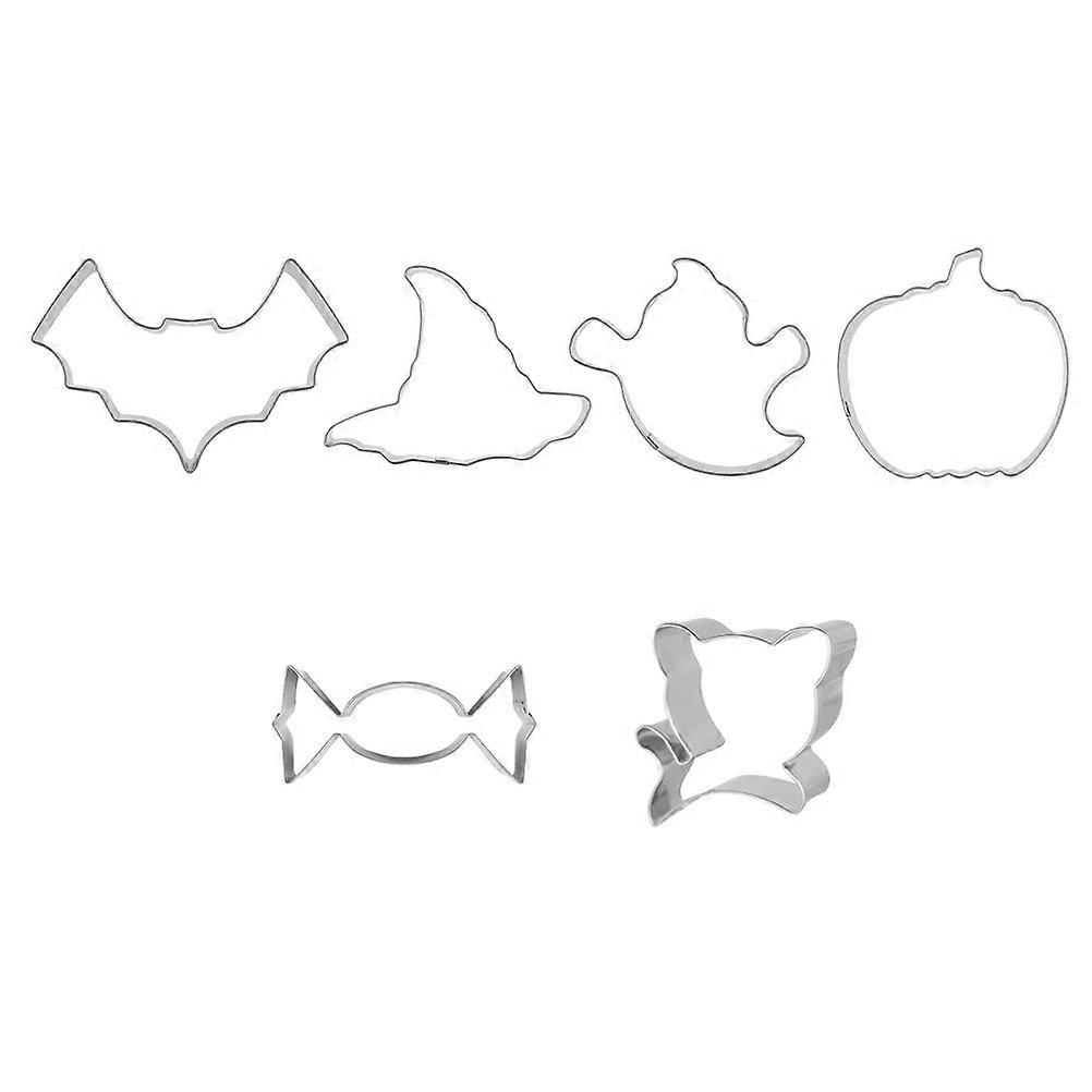 Silver Halloween Cookie Mold 18Pcs Biscuit Cutter for Home Baking