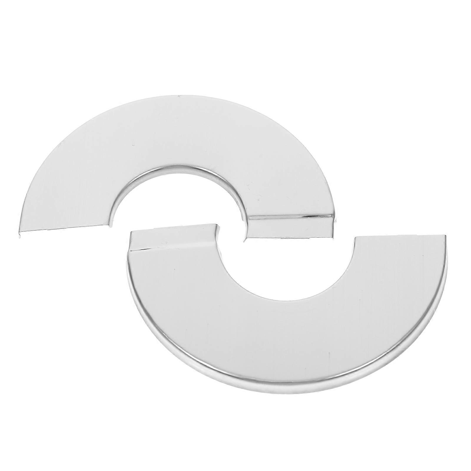 Fixed Flange Plate Shower Arm Flange for 5Pcs Plastic Pipe Covers