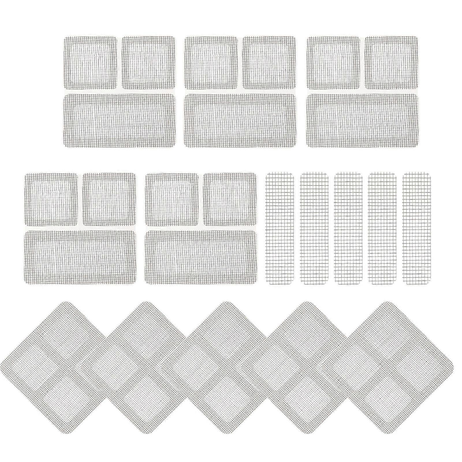 Window Screen Repair Patch Mesh Screen Repair Patch for Home 75 Sheets