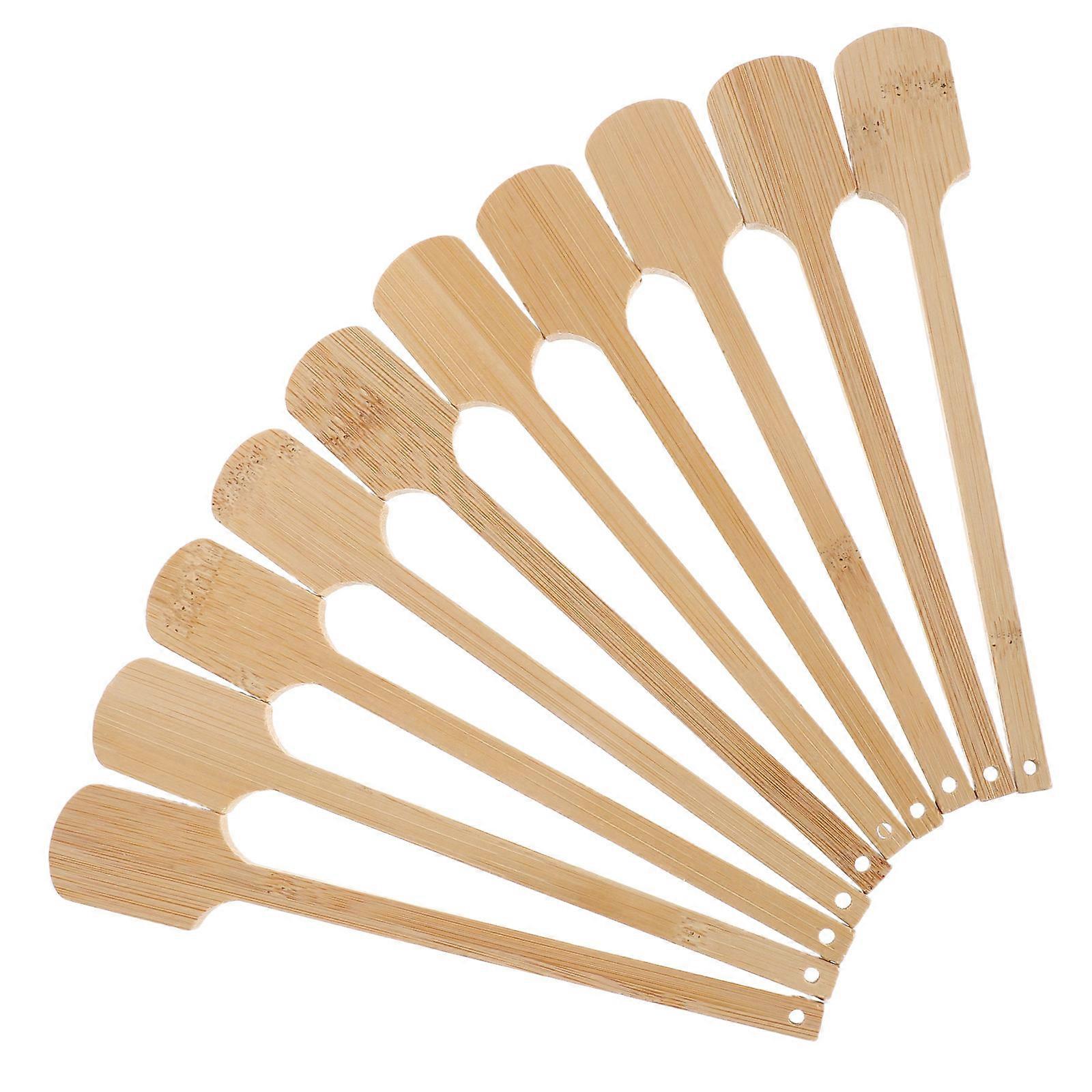 40Pcs Bamboo Hand Fan Handles for Summer Cooling and DIY Crafting