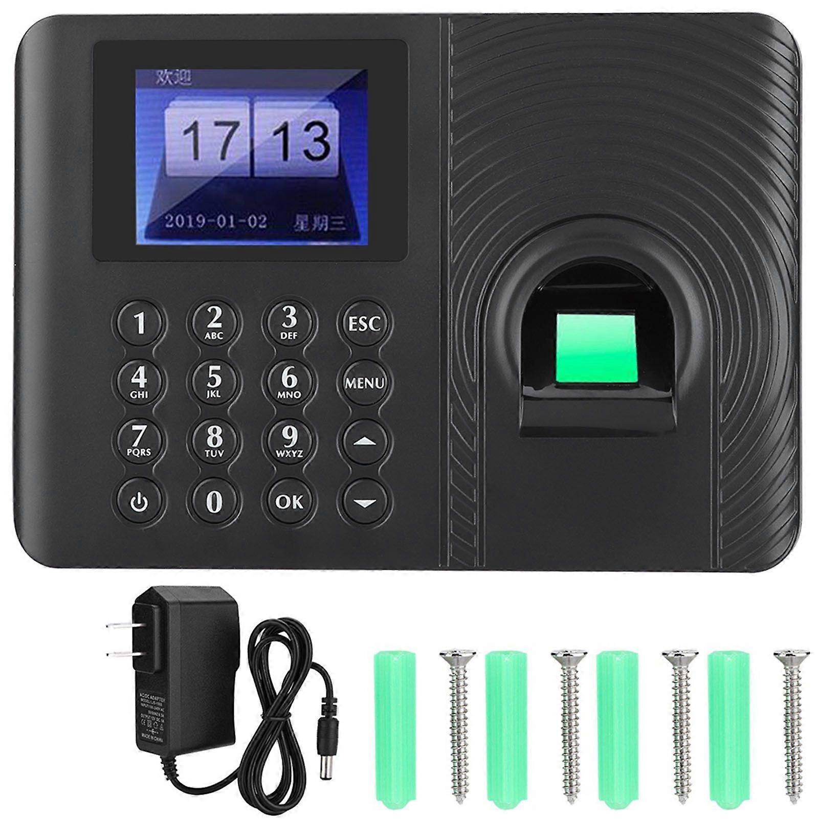 Biometric Fingerprint Time Attendance Recorder Recognition Device Access Control