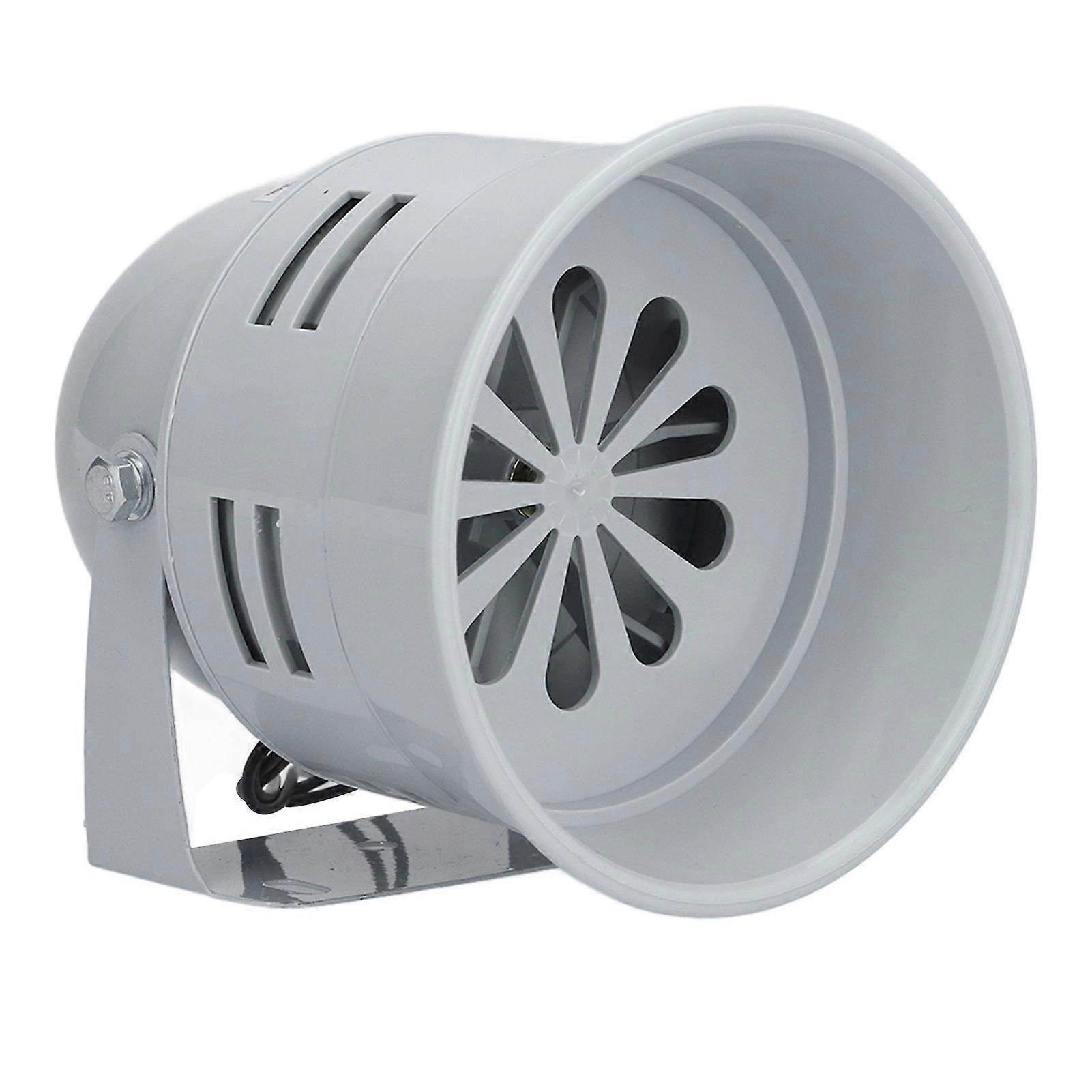 Plastic Motor Alarm High Sound Adjustable Base Install Easily High Strength Vintage Siren Horn for Schools AC 200240V