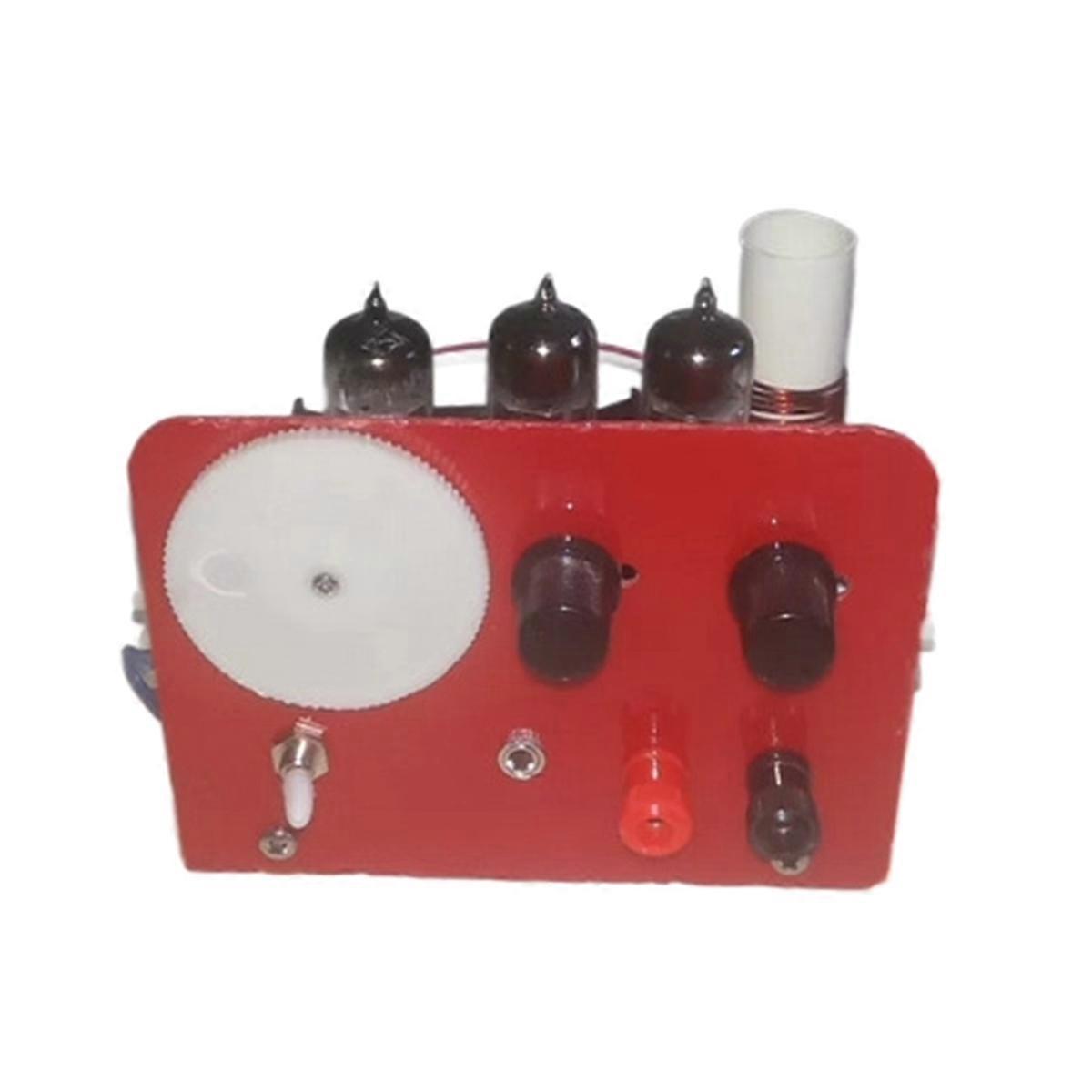 DIY Regenerative DC Three-Lamp Shortwave Tube Radio Kit CW SSB Receiver Battery Powered