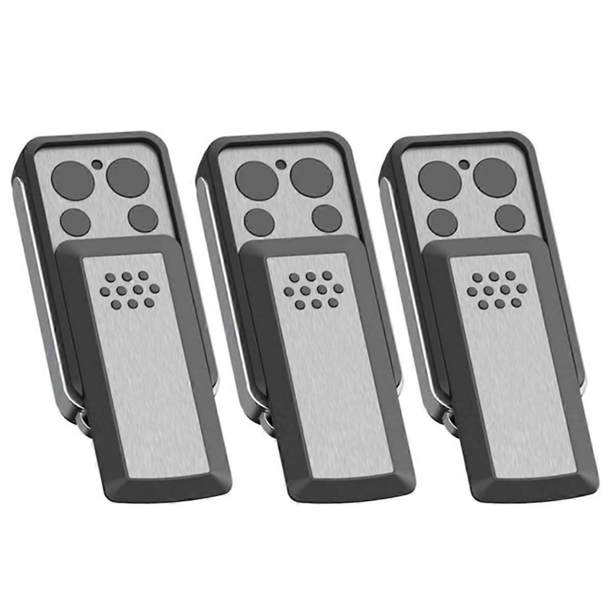 3PCS Garage Door Remote Control 433MHz Rolling Code for Alutech