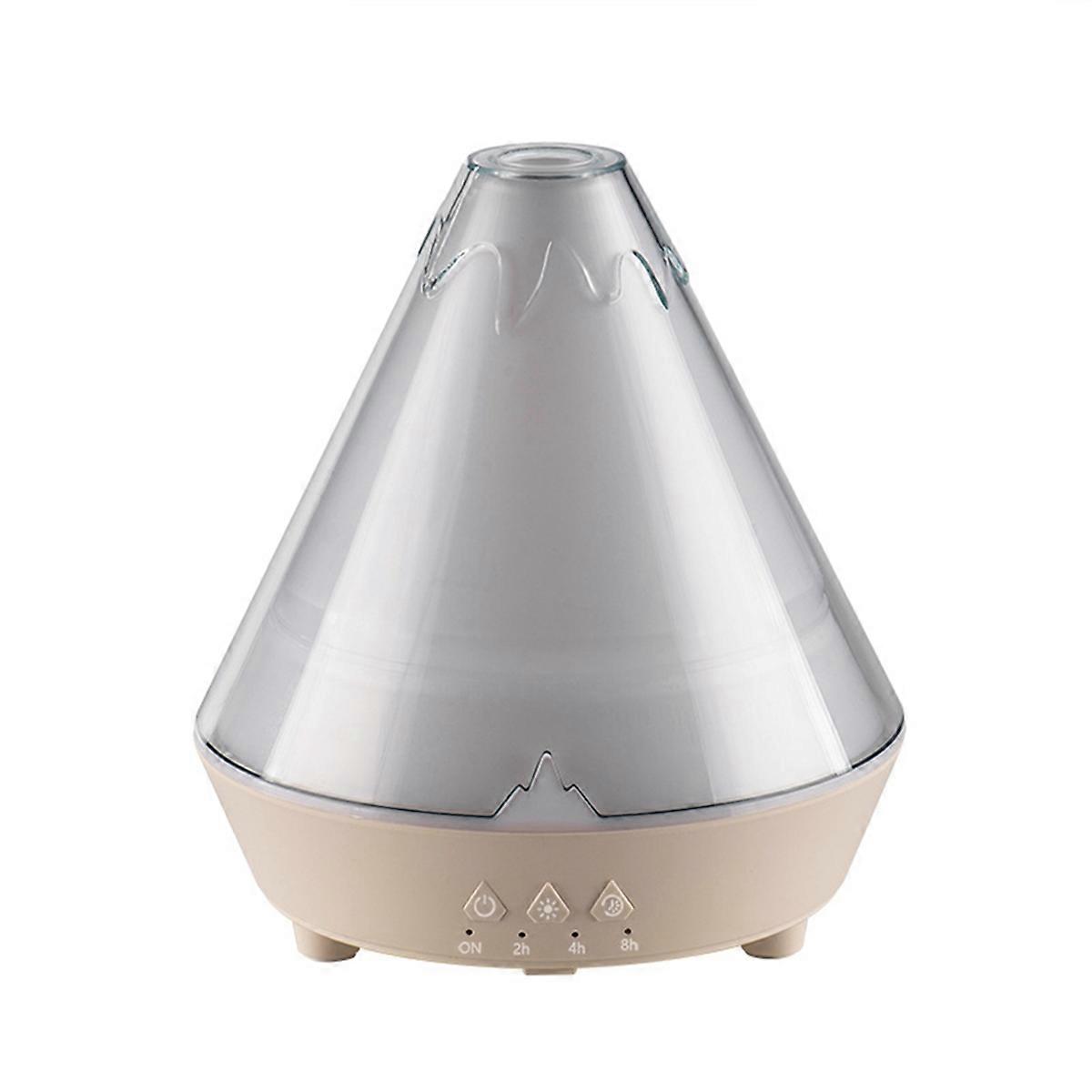 180ml Essential Oil Diffuser Volcano Humidifier with Flame Aroma