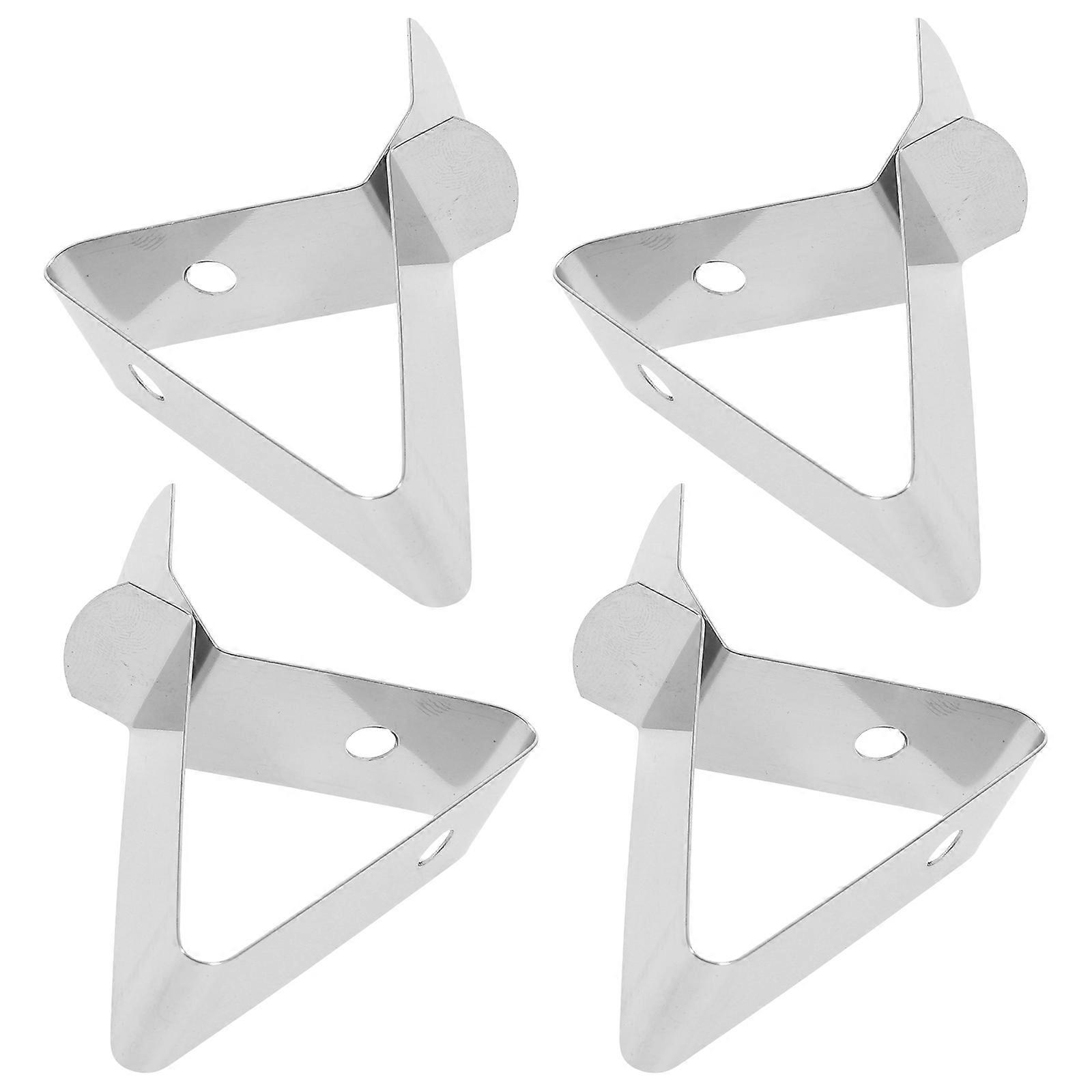 12Pcs Stainless Steel Thermometer Probe Clips for Precise Temperature Reading