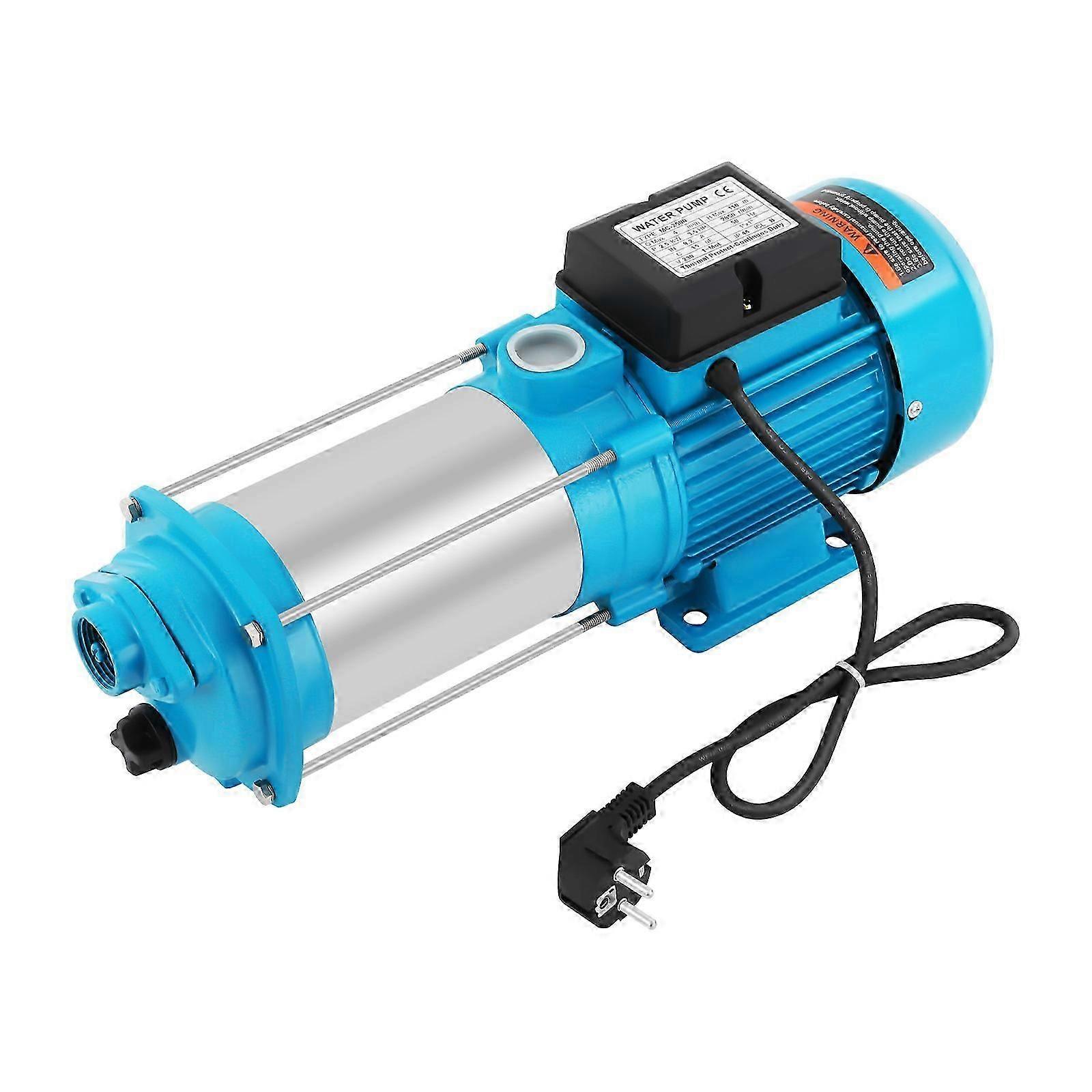 Rostfri centrifugalpump 2500W högtryck 110m tryck