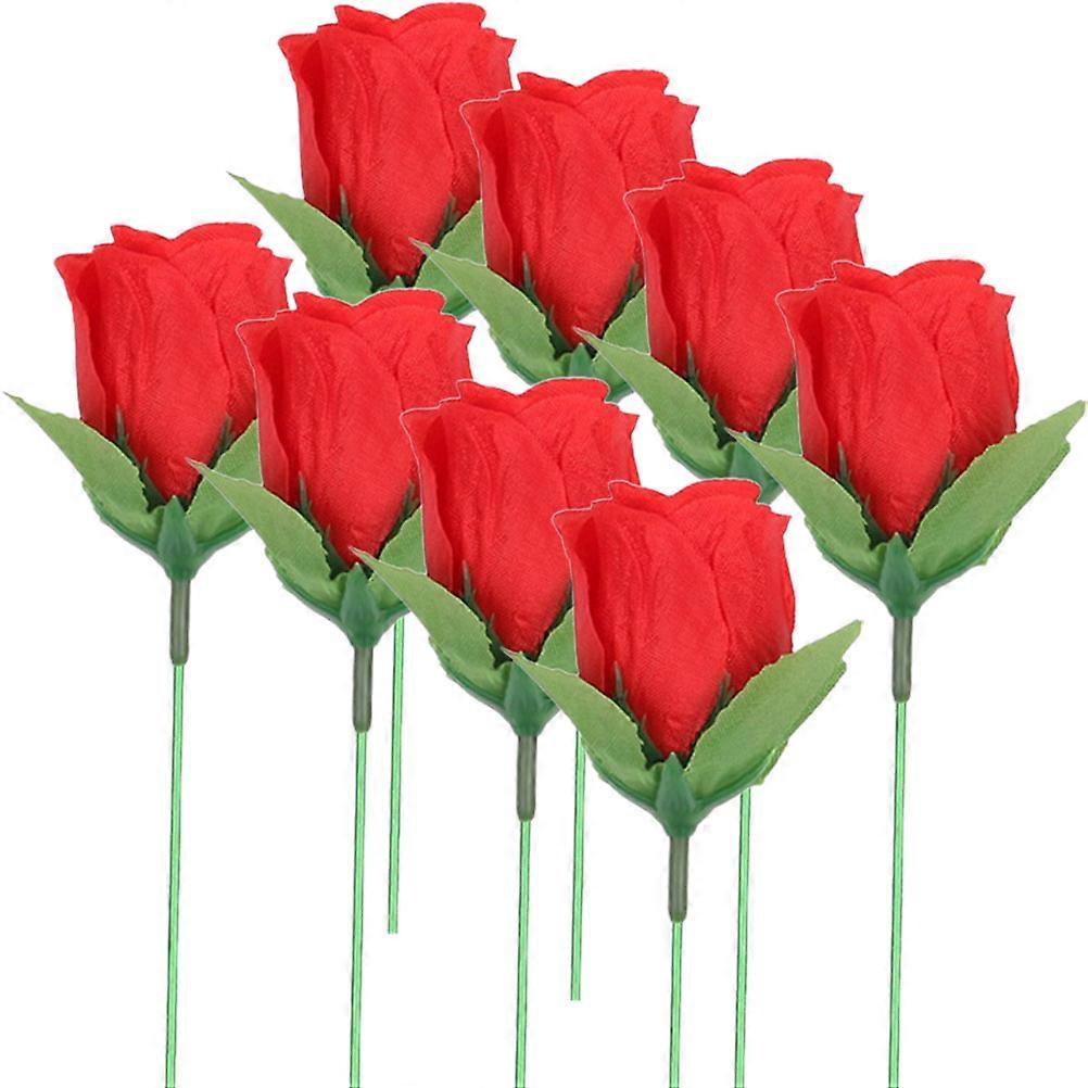 Creative Rose Torch Props for Wedding Party 8Pcs Conjuring Decoration