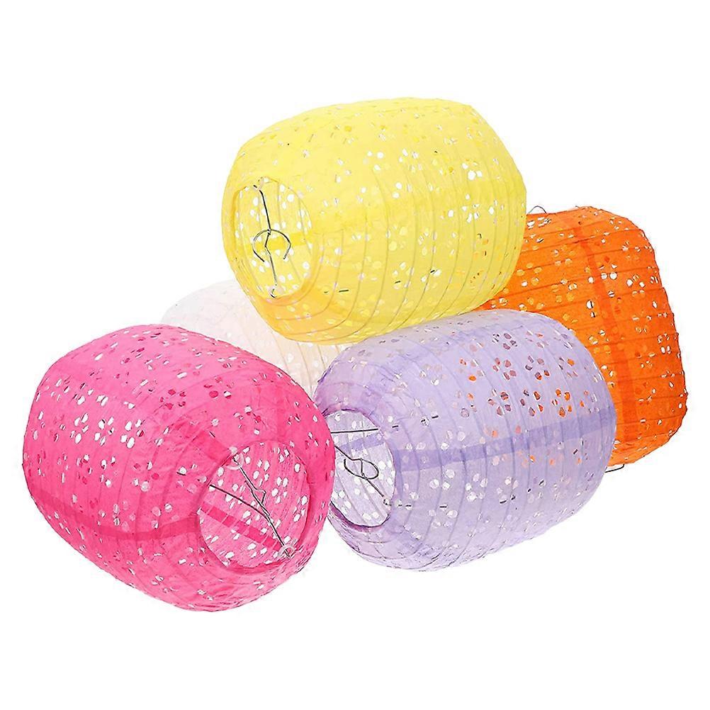 Decorative Lanterns For Wedding 5Pcs Style Paper Lantern Decoration For Birthday Celebration Outdoor Events