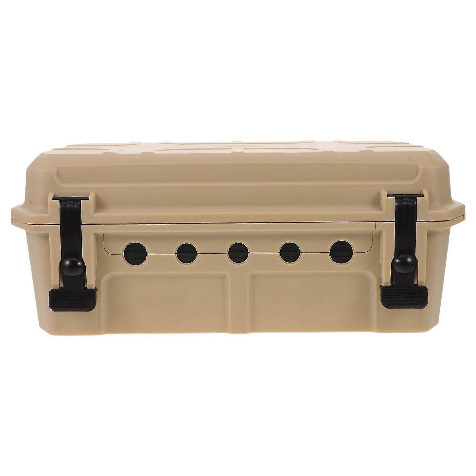 Large Outdoor Electrical Box: Waterproof Plastic Enclosure Box IP55 - Extension Cord Cover For Cords Strings - Weatherproof Junction Case 11.4x7.6x4.9