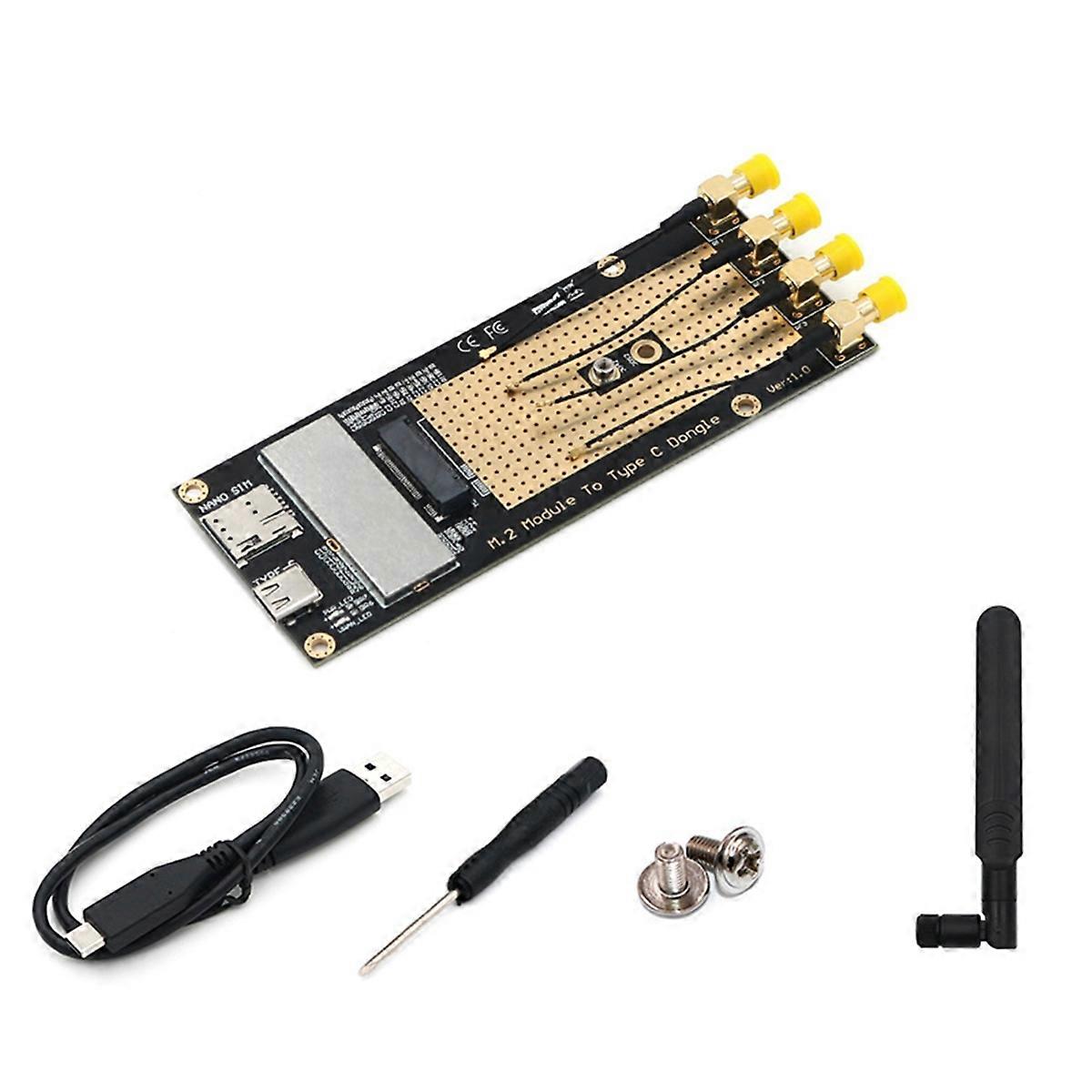 Płytka adaptera M.2 do Type-C dla Sierra EM9190 EM9191 SIM8300G-M2