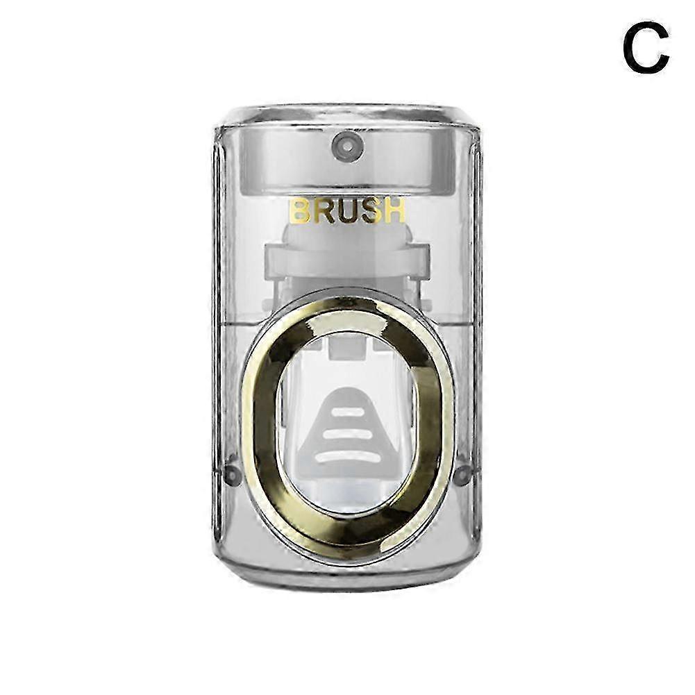 2025 Toothpaste Dispenser Non Perforated Bathroom Wall Mounted Toothbrush Holder