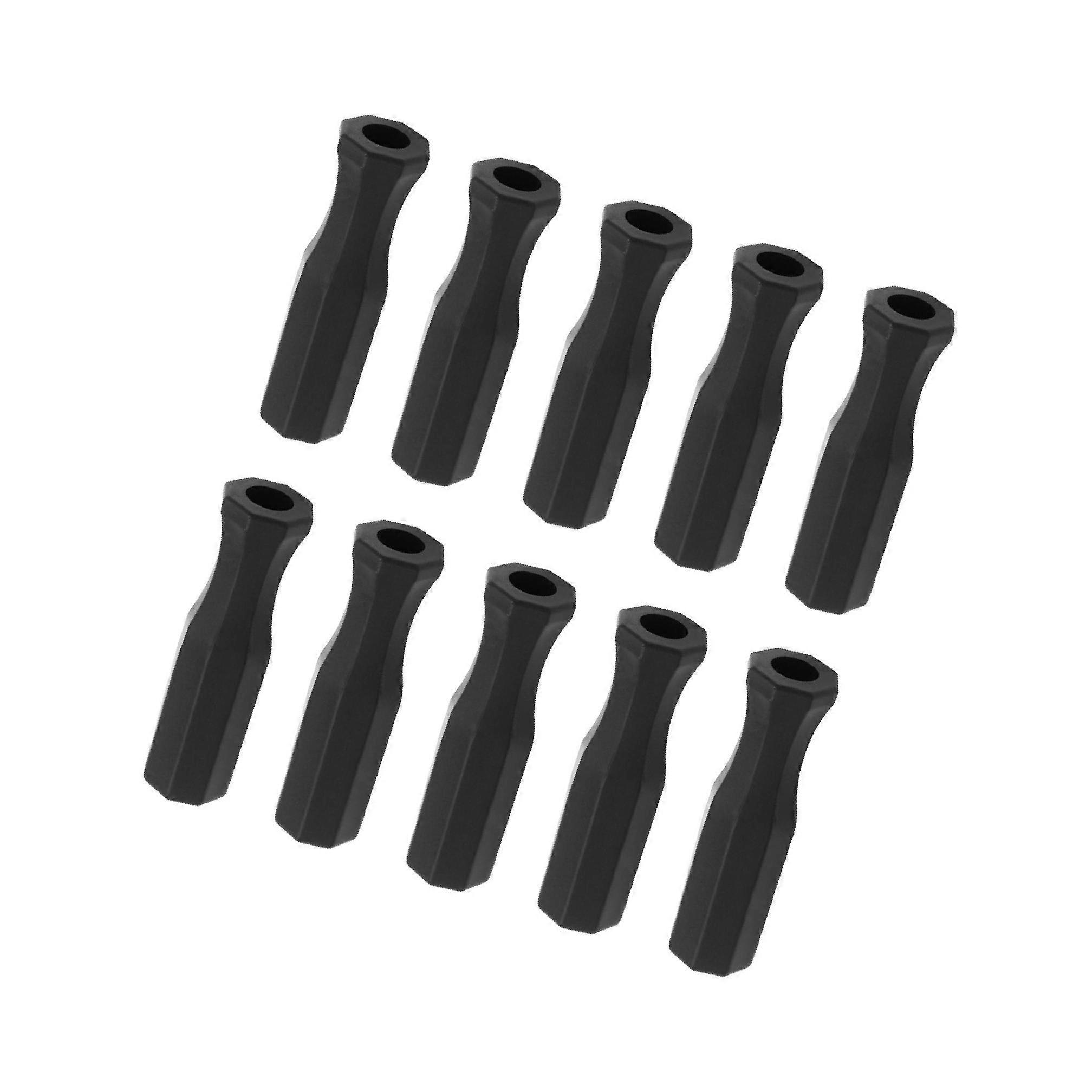 10Pcs Foosball Handle Grips Foosball Table Handles Replacement Handles