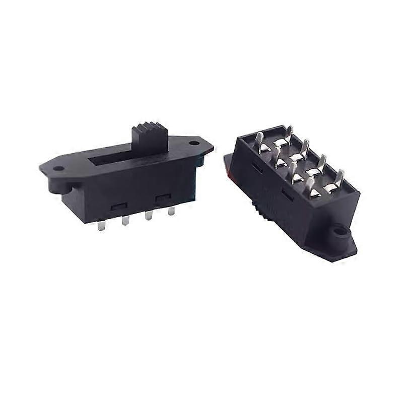 5Piece Full Housing  Current Vertical Pin Hair Dryer Toggle Switch, 3Speed, 8Pin