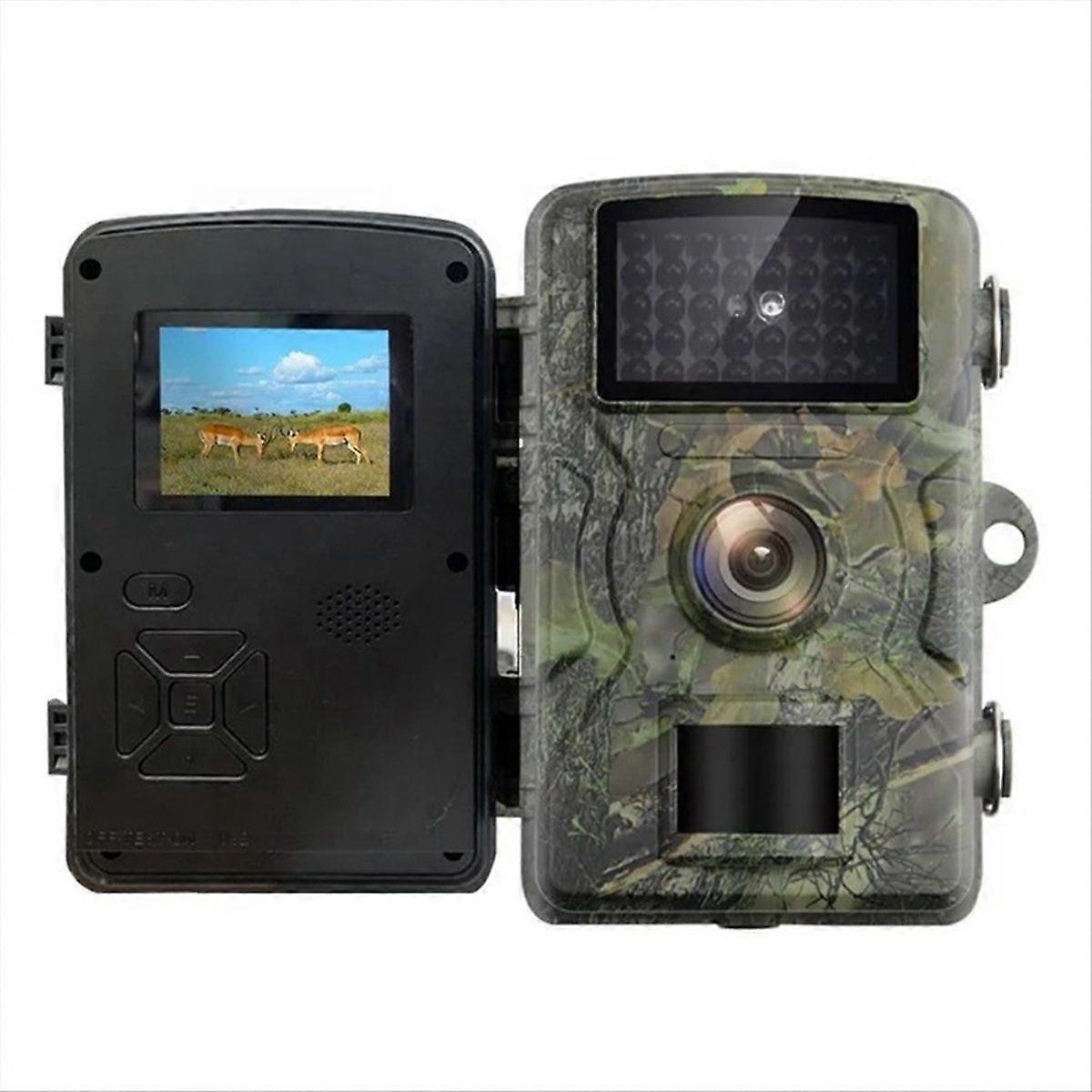 1080P Trail Camera Outdoor Mini Hunting Cam Waterproof with CMOS Sensor 2.0 Inch TFT Display for Wi