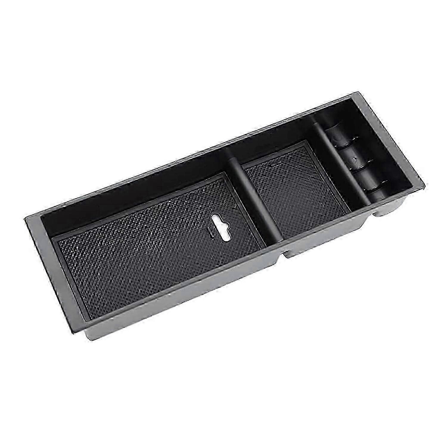 Center Console Organizer for 2021 Armrest Insert Storage Box Tray with Anti-Slip Mat Accessories