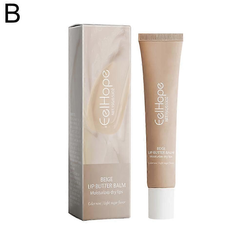 Nourishing Lip Butter Balm with Shea Butter and Honey for Natural Color and Moisture