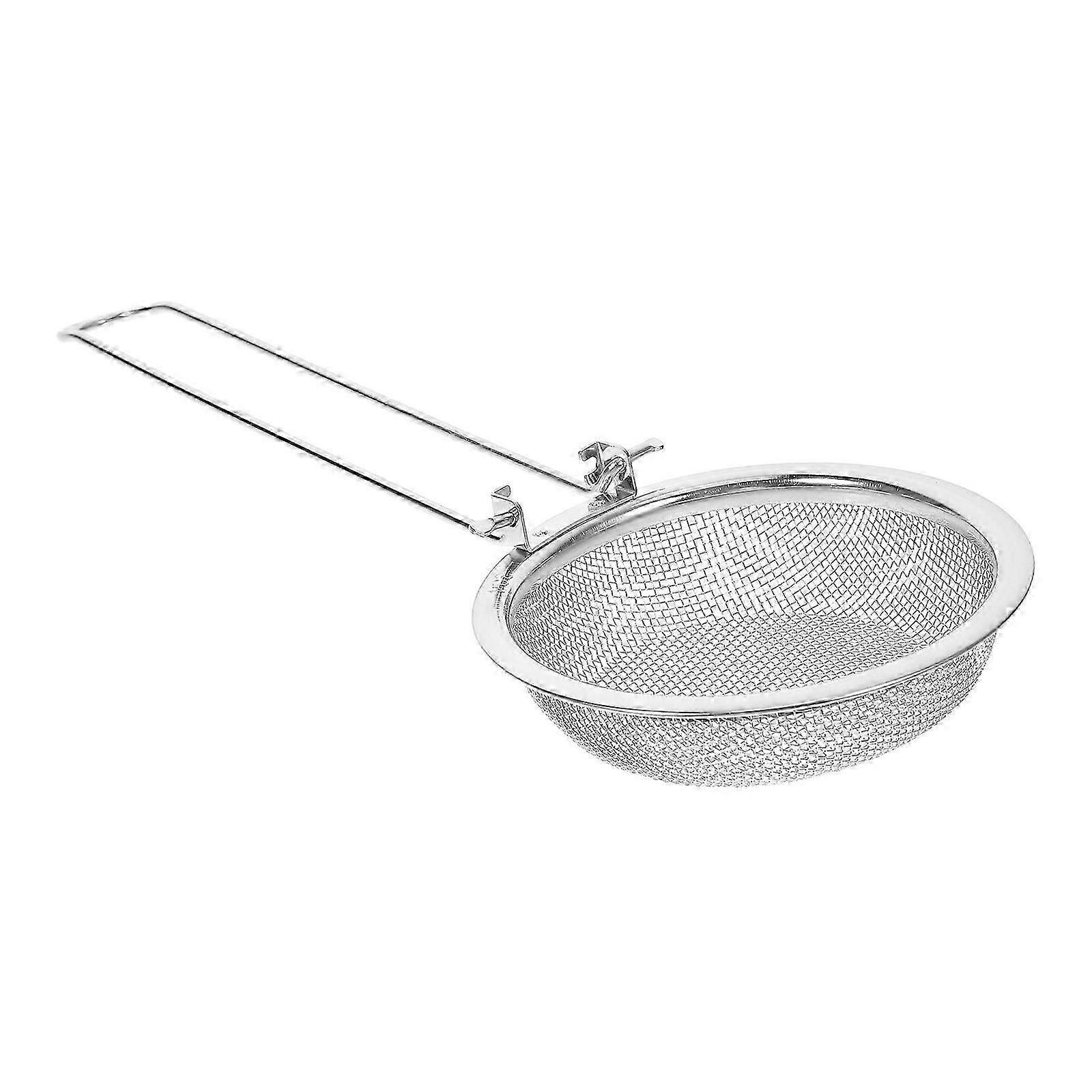 Stainless Steel Folding Strainer Strainers And Colanders Foldable Strainer Metal Colander Metal Strainer Fine Mesh Strainer
