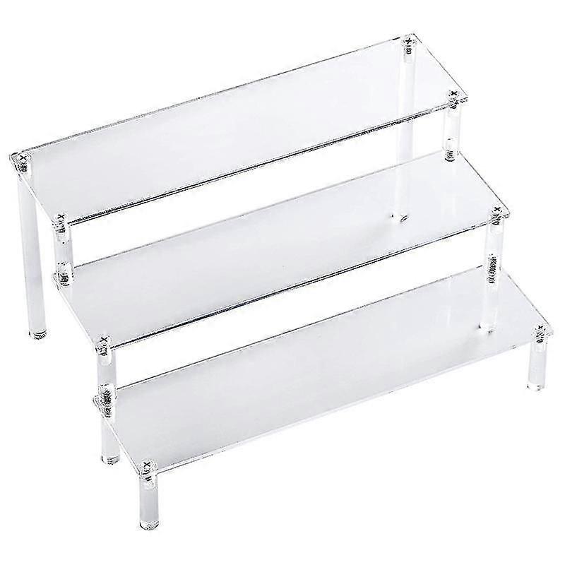 Shelf Storage Stand Kitchen Accessories 3 Layer Transparent Acrylic  Holders & Racks* @BUGU