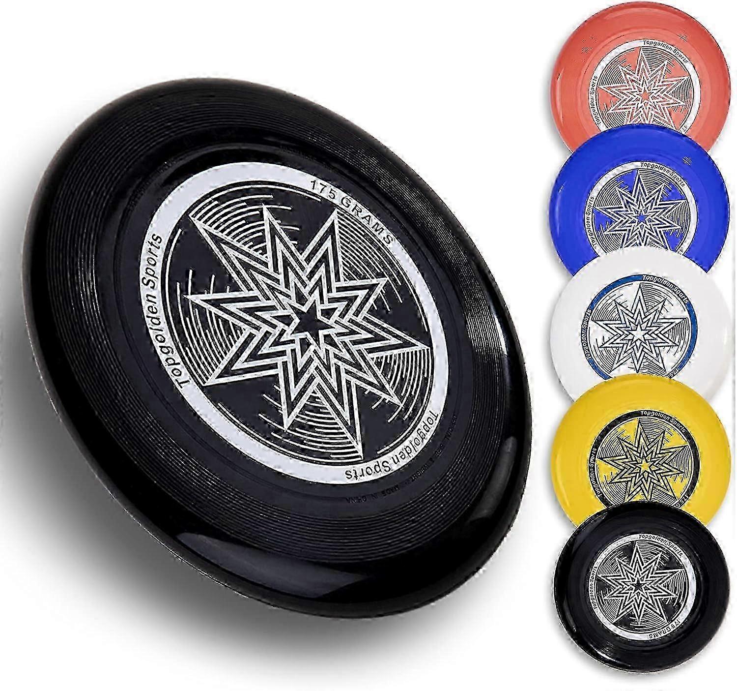 Ultimate Players Association-Approved Frisbees, Aerodynamics-Optimized for Wide Usage, 5-Piece Set in Variety Colors, Precision-Engineered 2