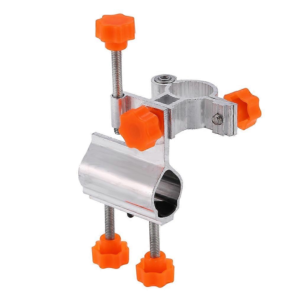 Durable Aluminum Alloy Fishing Rod Pole Holder Chair Clamp Bracket Tackle Accessory(Orange)