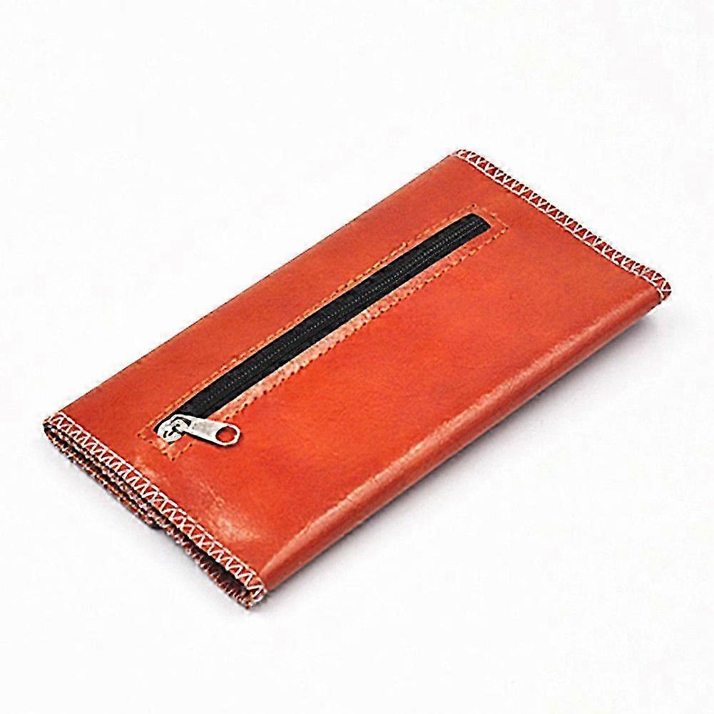 Leather Tobacco Pouch for Rolling Papers and Filters